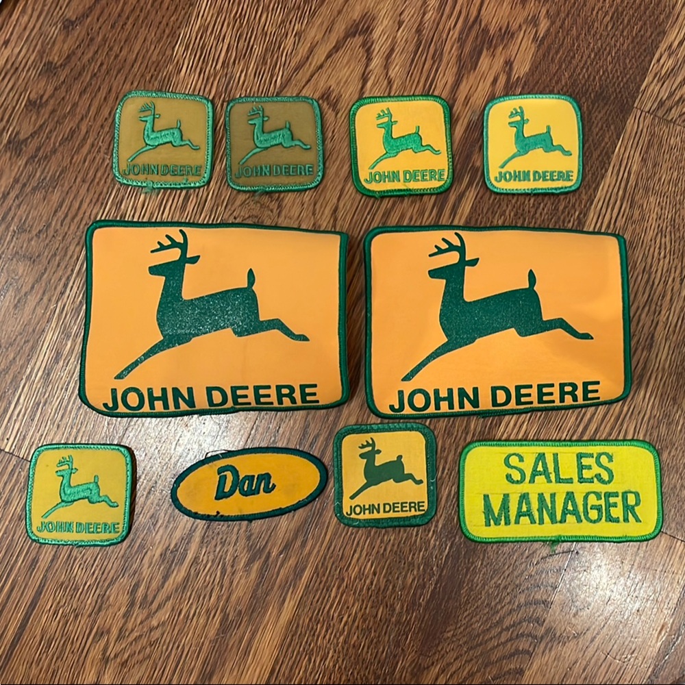 John Deere Green and Yellow Patch Collection